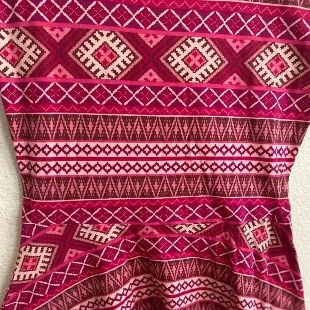 🆕Girls Back Cut Out Skater Pink Dress 14🆕 - Picture 4 of 7